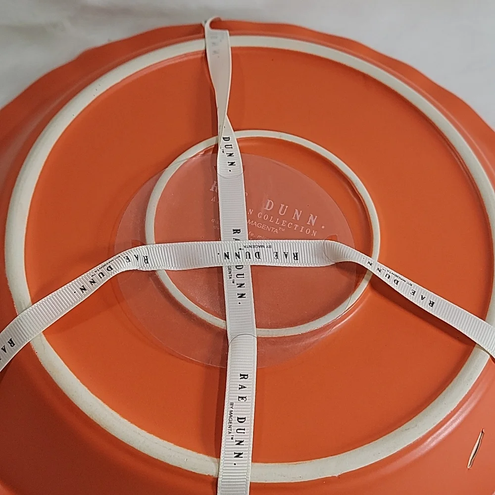 Rae Dunn Pumpkin Pie Dish and